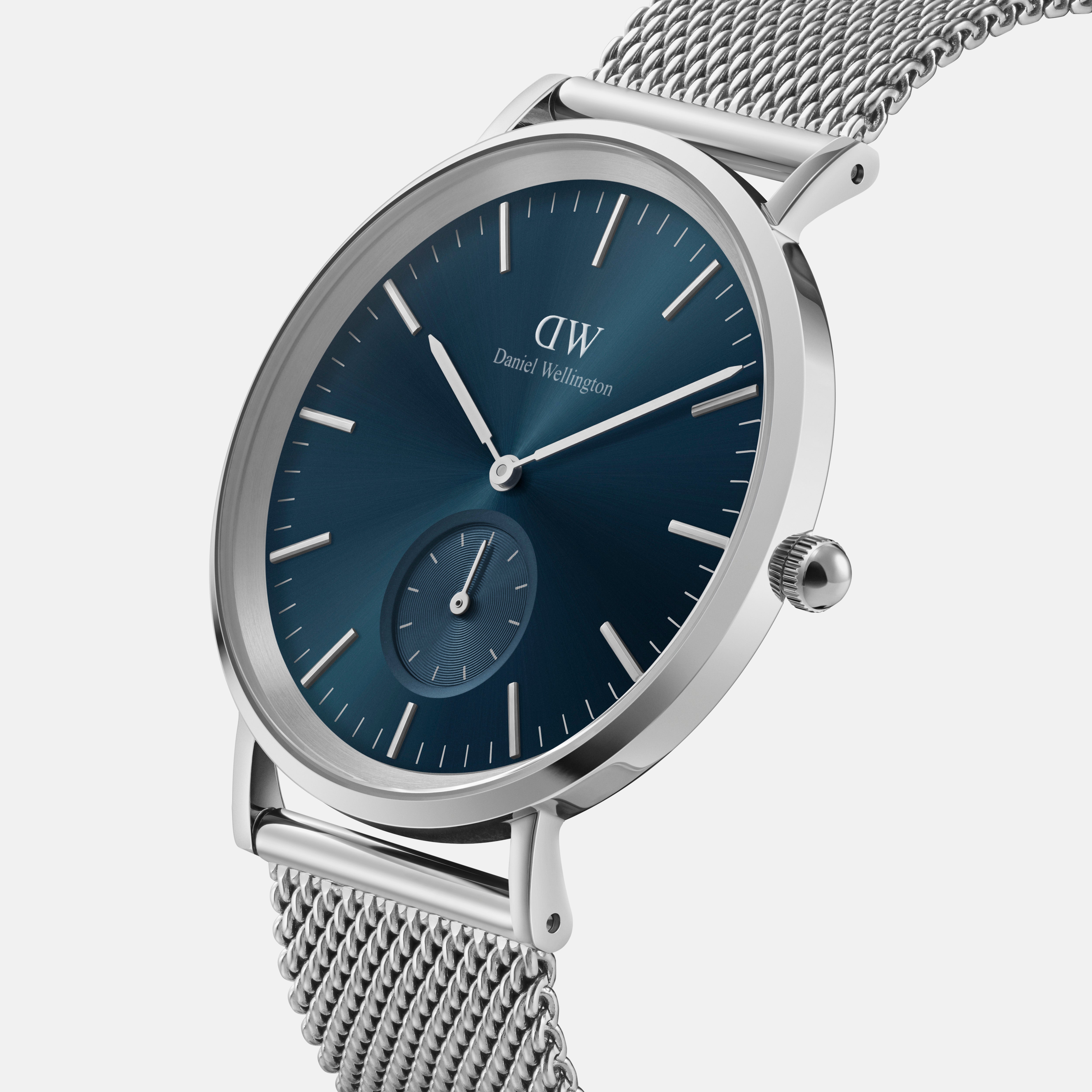 Daniel Wellington Classic Multi-Eye 40 Sterling Silver Arctic Watch