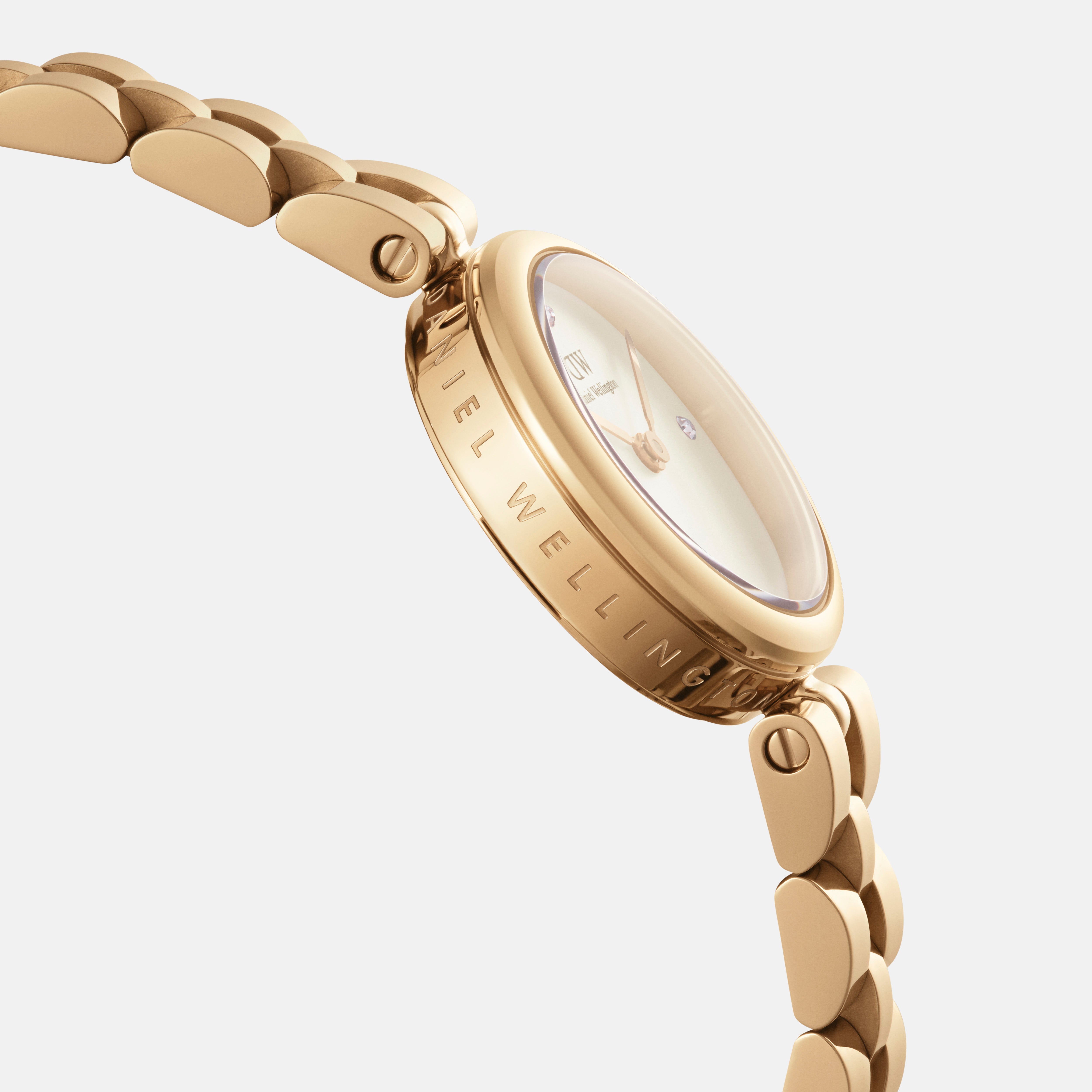 Daniel Wellington Elan Jewellery Watch 22 Gold White Watch