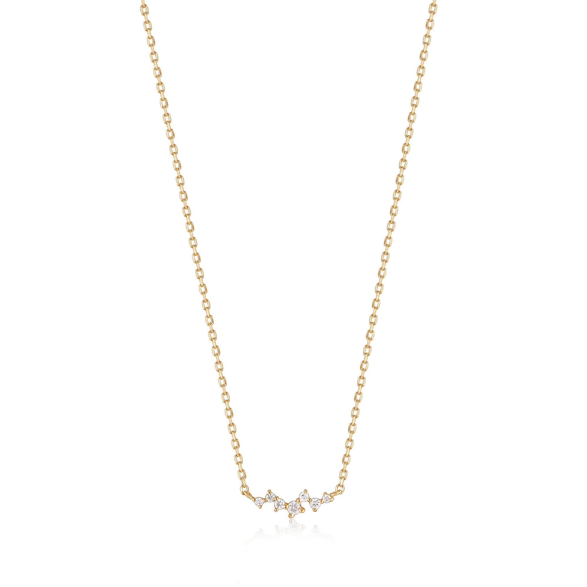 Ania Haie 14kt Gold Stargazer Natural Diamond Constellation Necklace