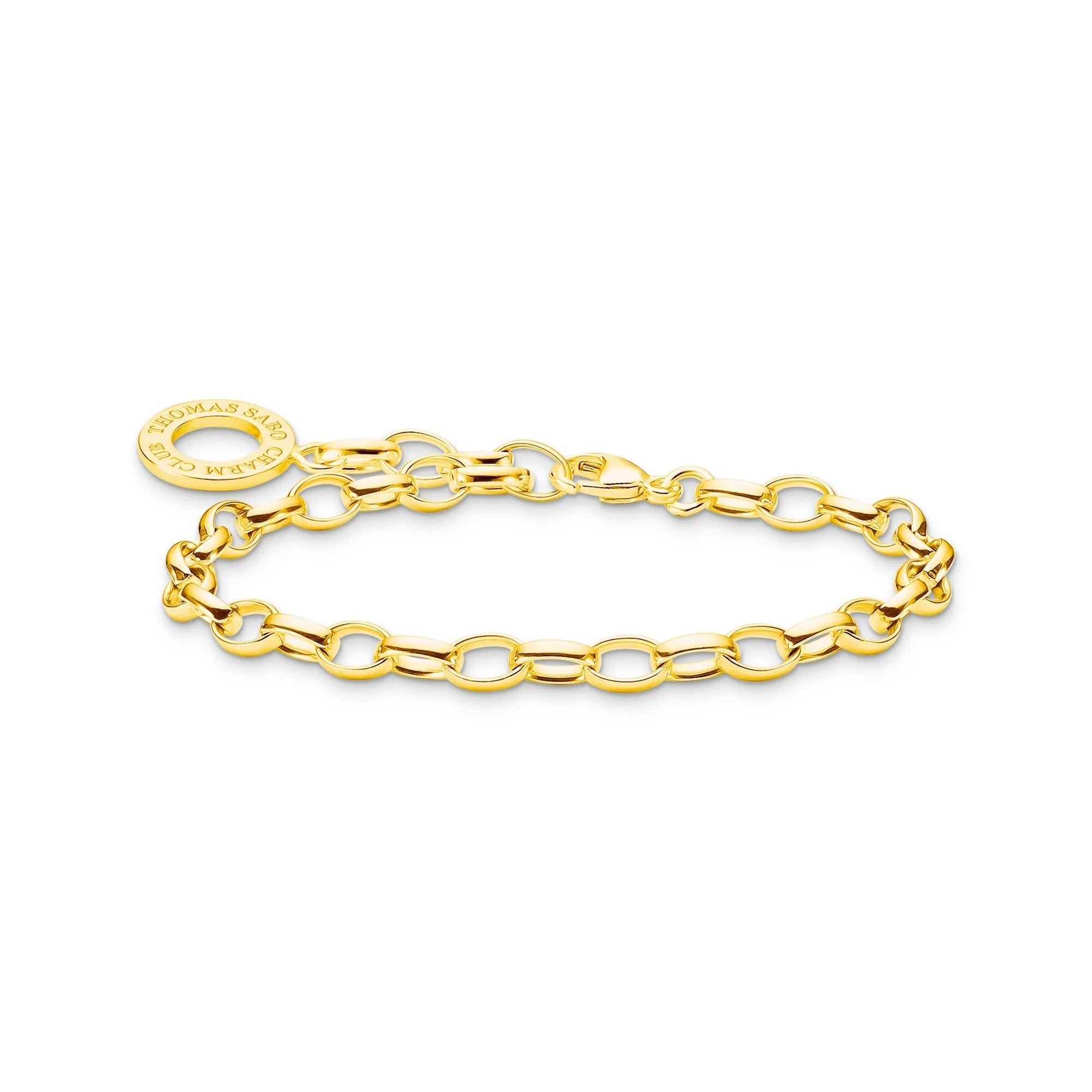 THOMAS SABO Gold Belcher Bracelet