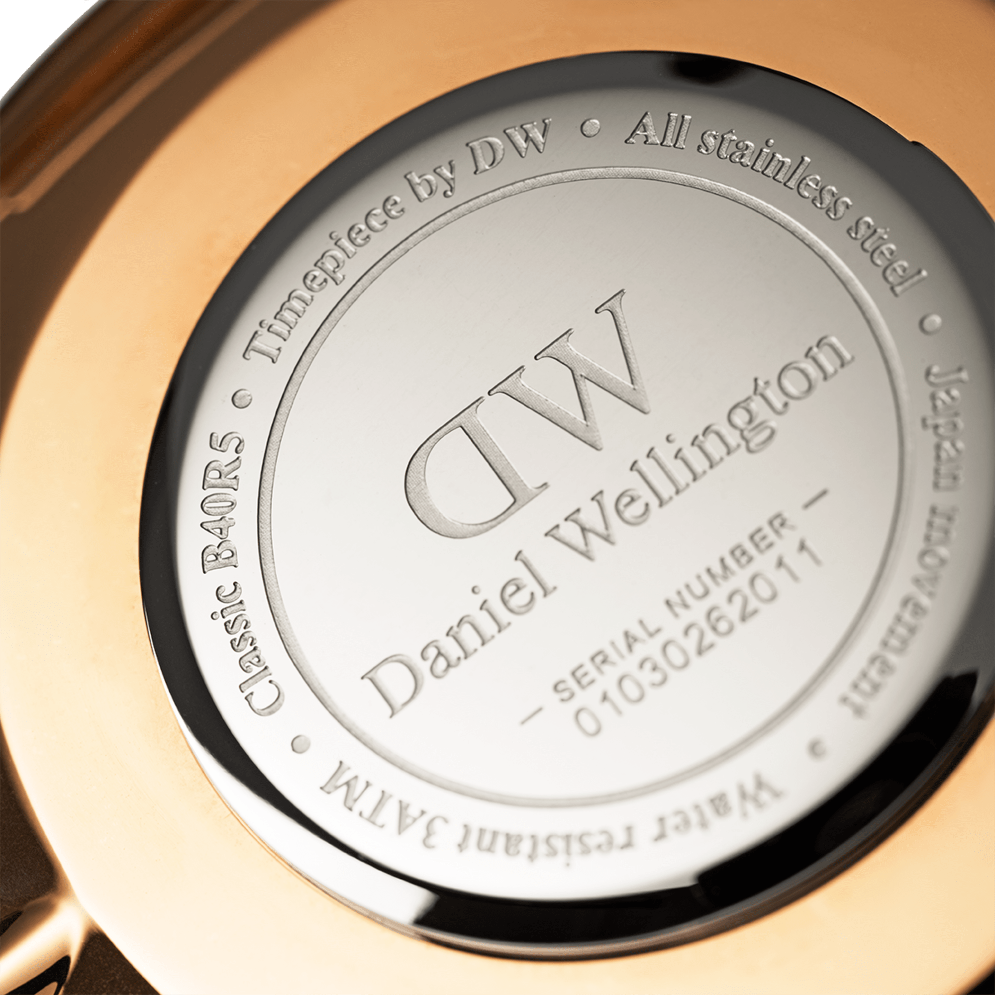 Daniel Wellington Classic 40 Bristol Rose Gold & White Watch