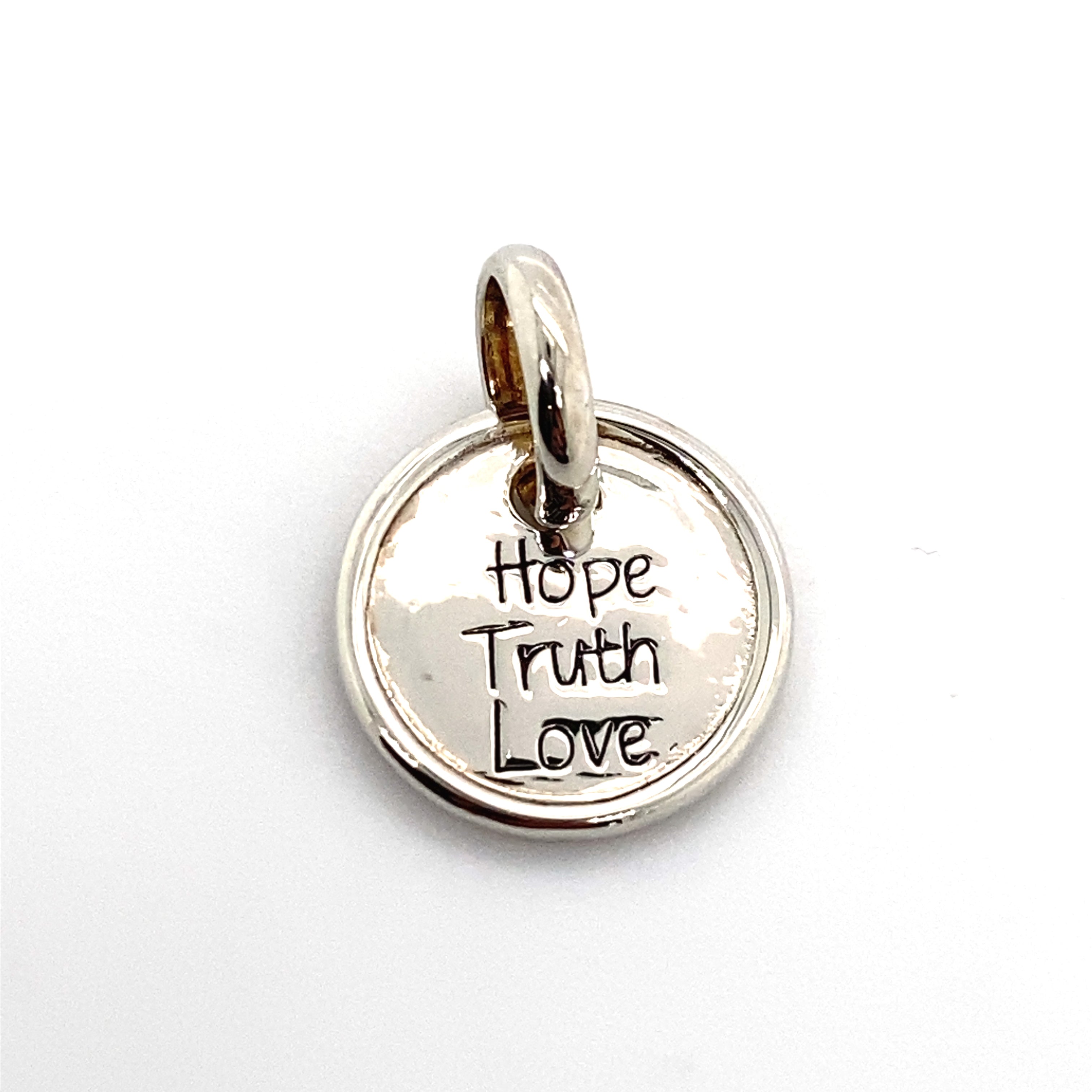 hope truth love pendant charm