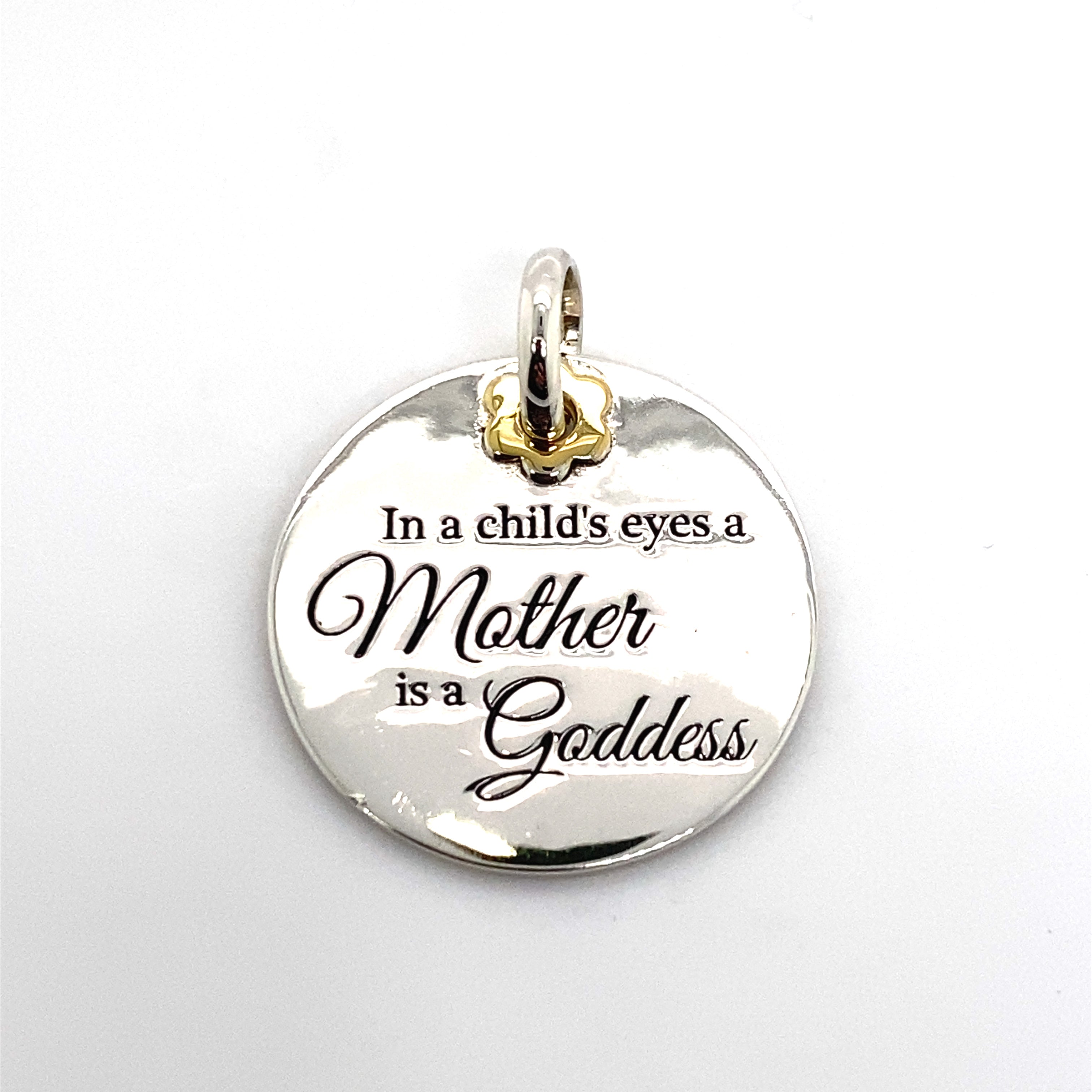 in a child's eyes a... pendant charm